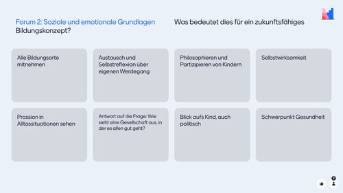 Vorschaubild Forum  - Bildungskonzept