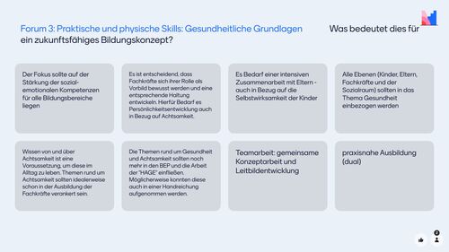 Vorschaubild Forum 3 - Bildungskonzept